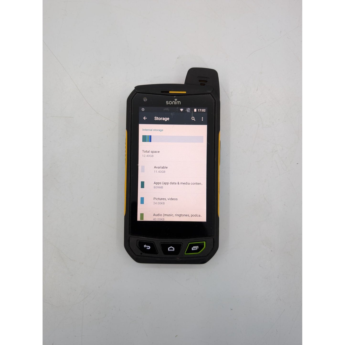 Sonim XP7700 Smartphone 4" Touchscreen Android 5 Qualcomm MSM8926 (1GB+16GB)
