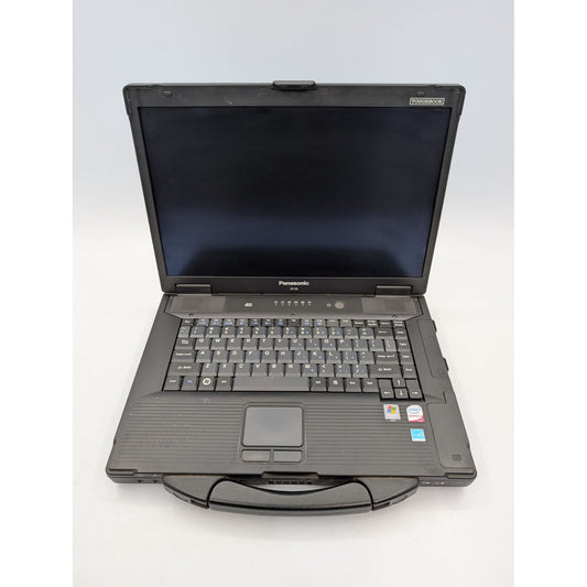 Panasonic Toughbook CF-52 Intel Centrino 15.4" Display RAM 2GB Black Laptop