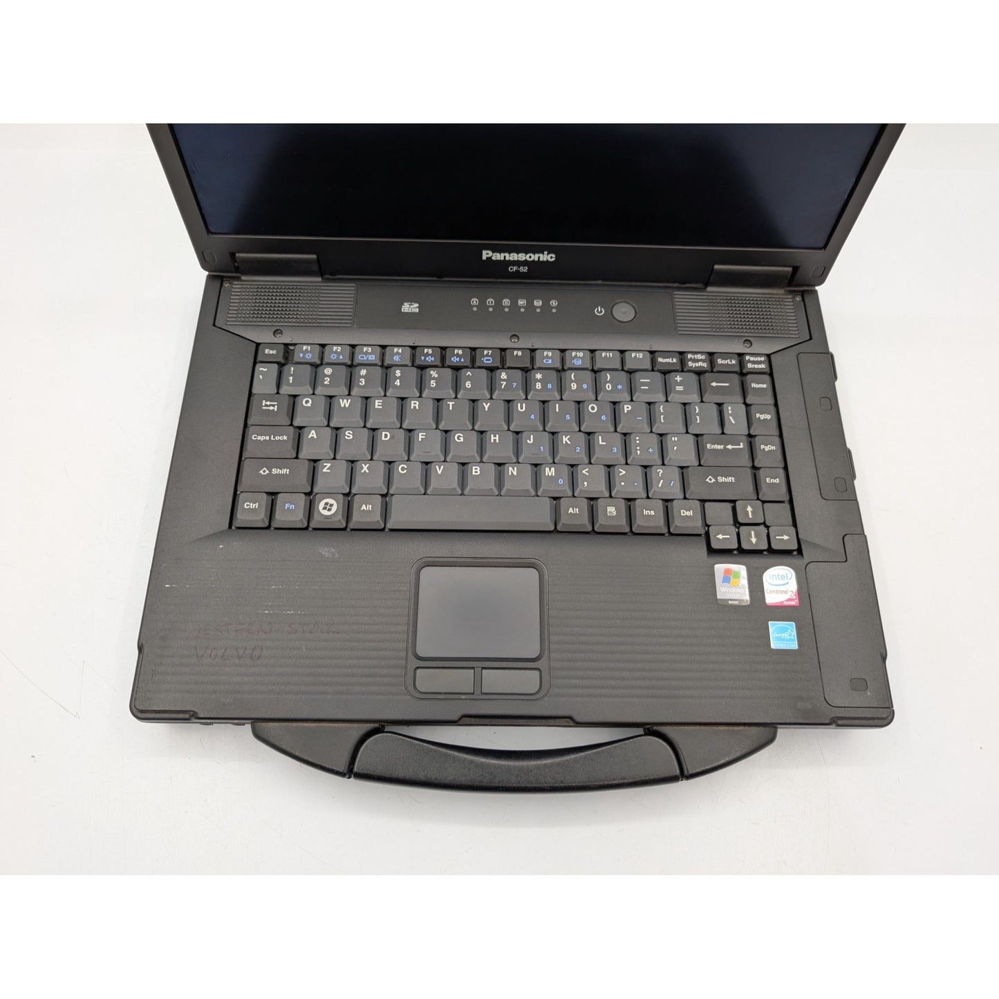 Panasonic Toughbook CF-52 Intel Centrino 15.4" Display RAM 2GB Black Laptop