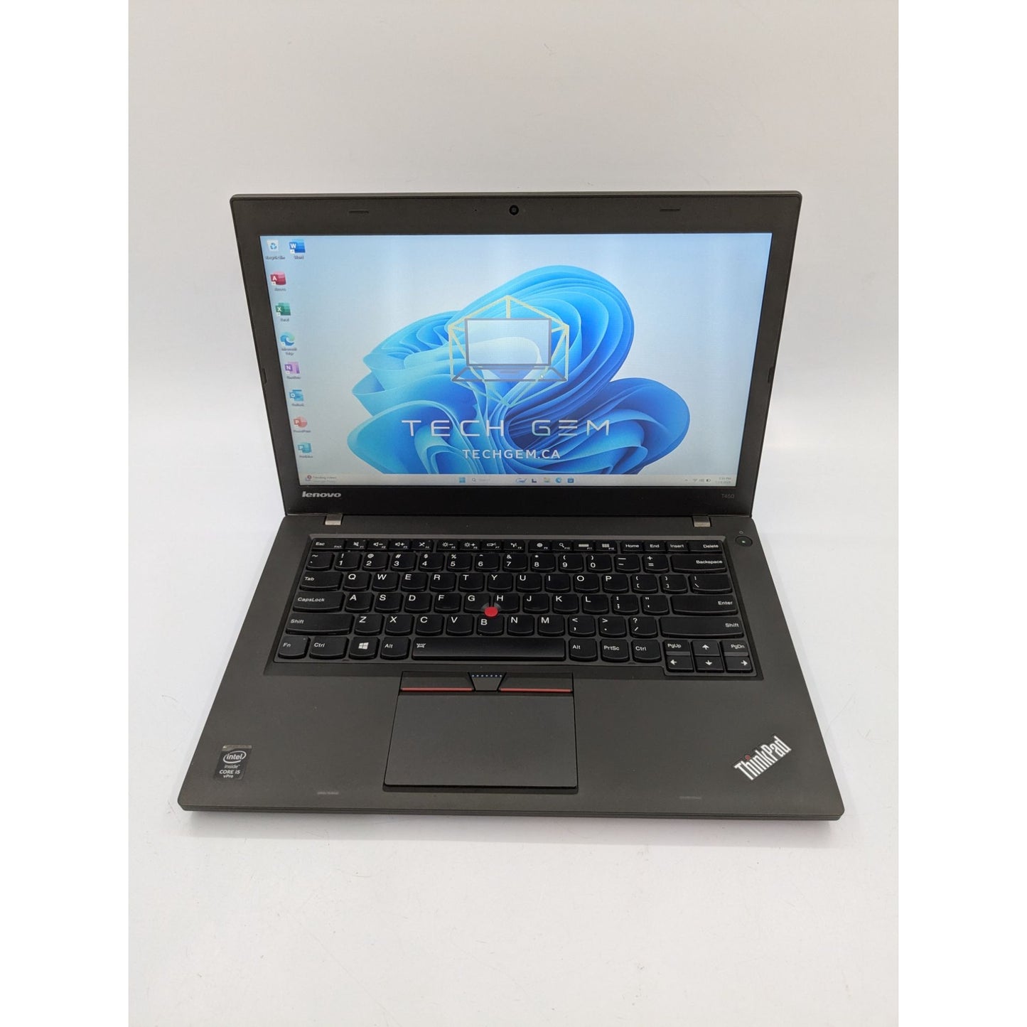 Lenovo ThinkPad T450 14" Intel i5-5300U 16GB RAM 256GB SSD Windows 11 Pro