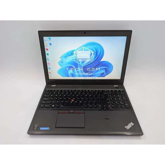 Lenovo ThinkPad T550 15.6" Intel Core i5-5300U RAM 8GB SSD 128GB Windows 11 Pro