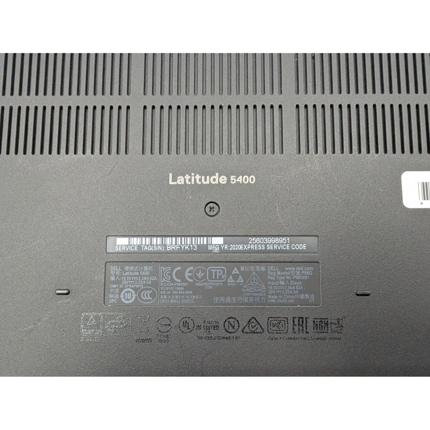 Dell Latitude 5400 Intel i5-8365U 14" Touchscreen 16GB RAM 256GB SSD Win 11 Pro