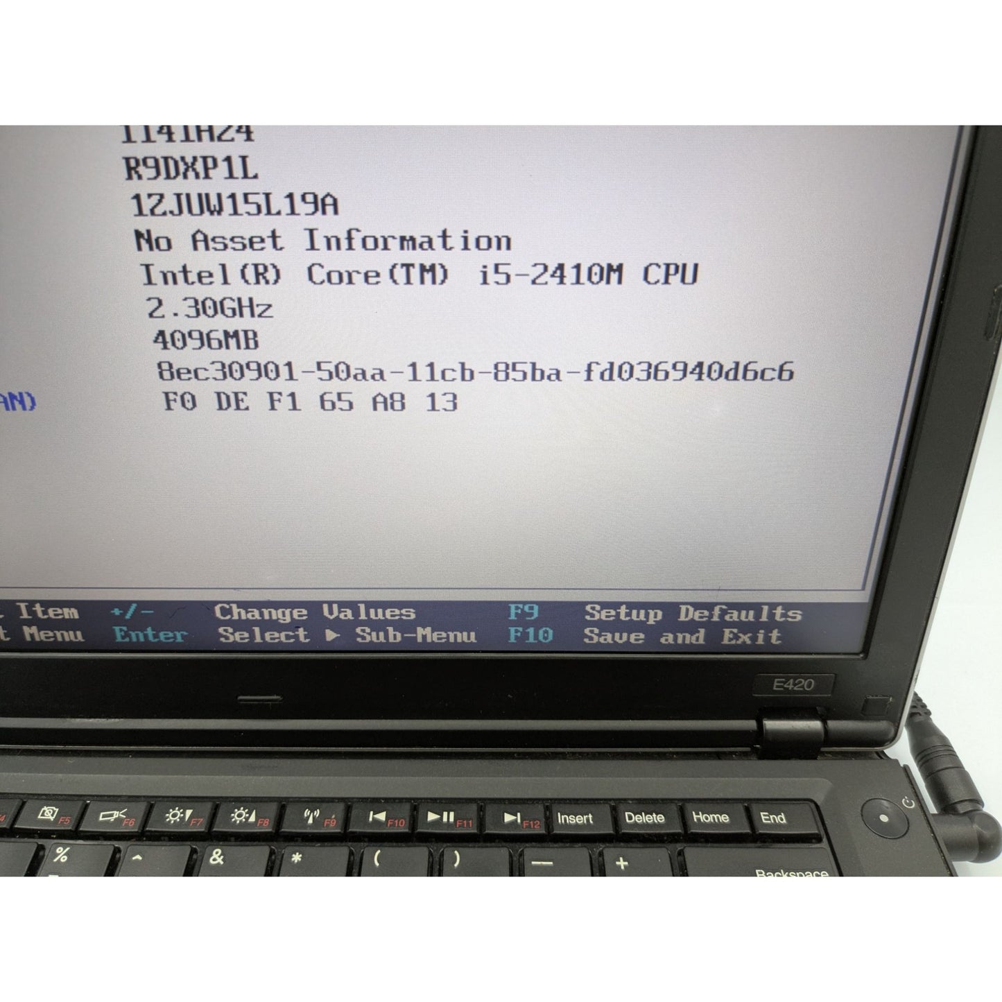 Lenovo ThinkPad E420 14" Screen Intel i5-2410M 2.30GHz Processor 4GB RAM