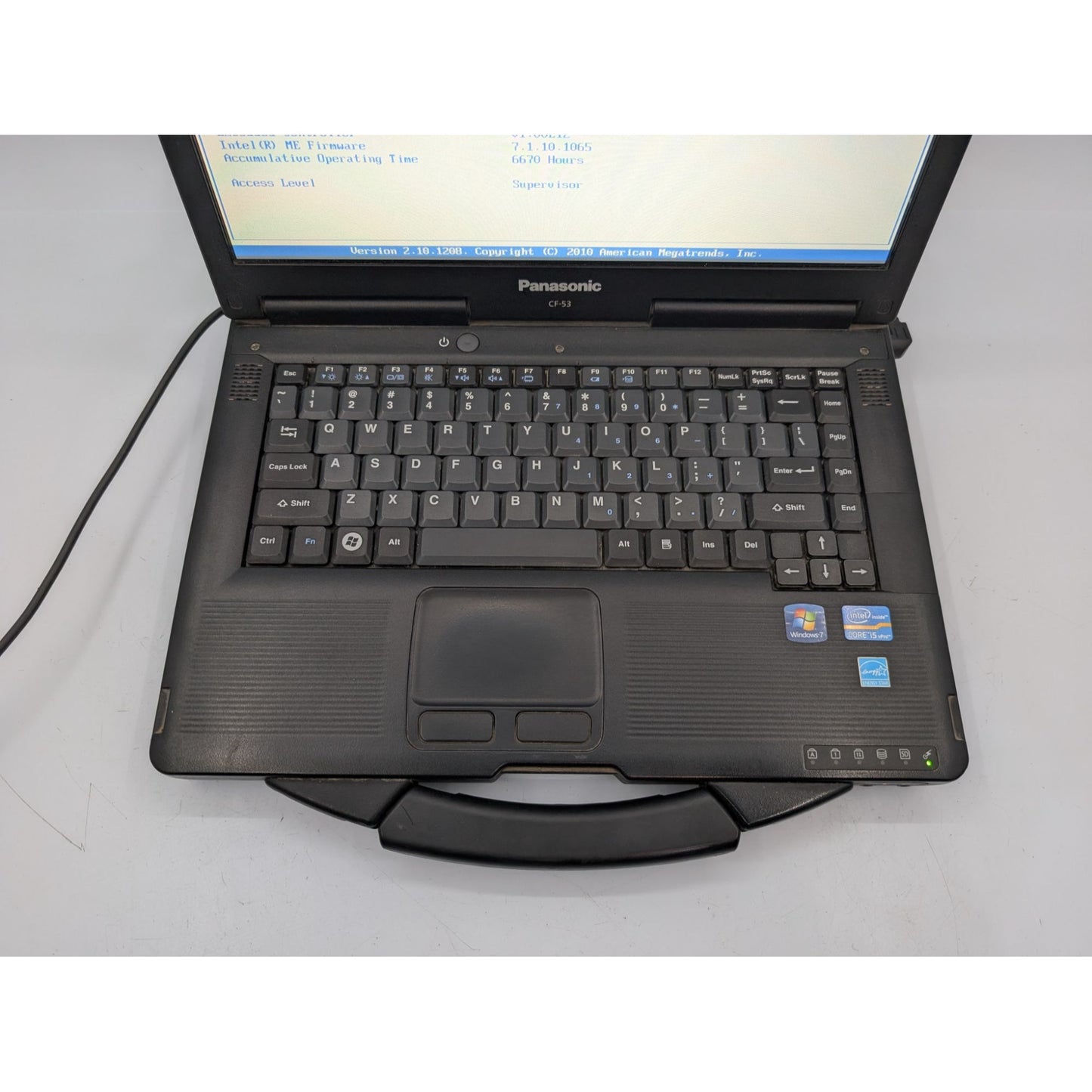 Panasonic Toughbook CF-53ASGZX1M 14” Intel Core i5-2520M 2.50GHz 4GB RAM Laptop