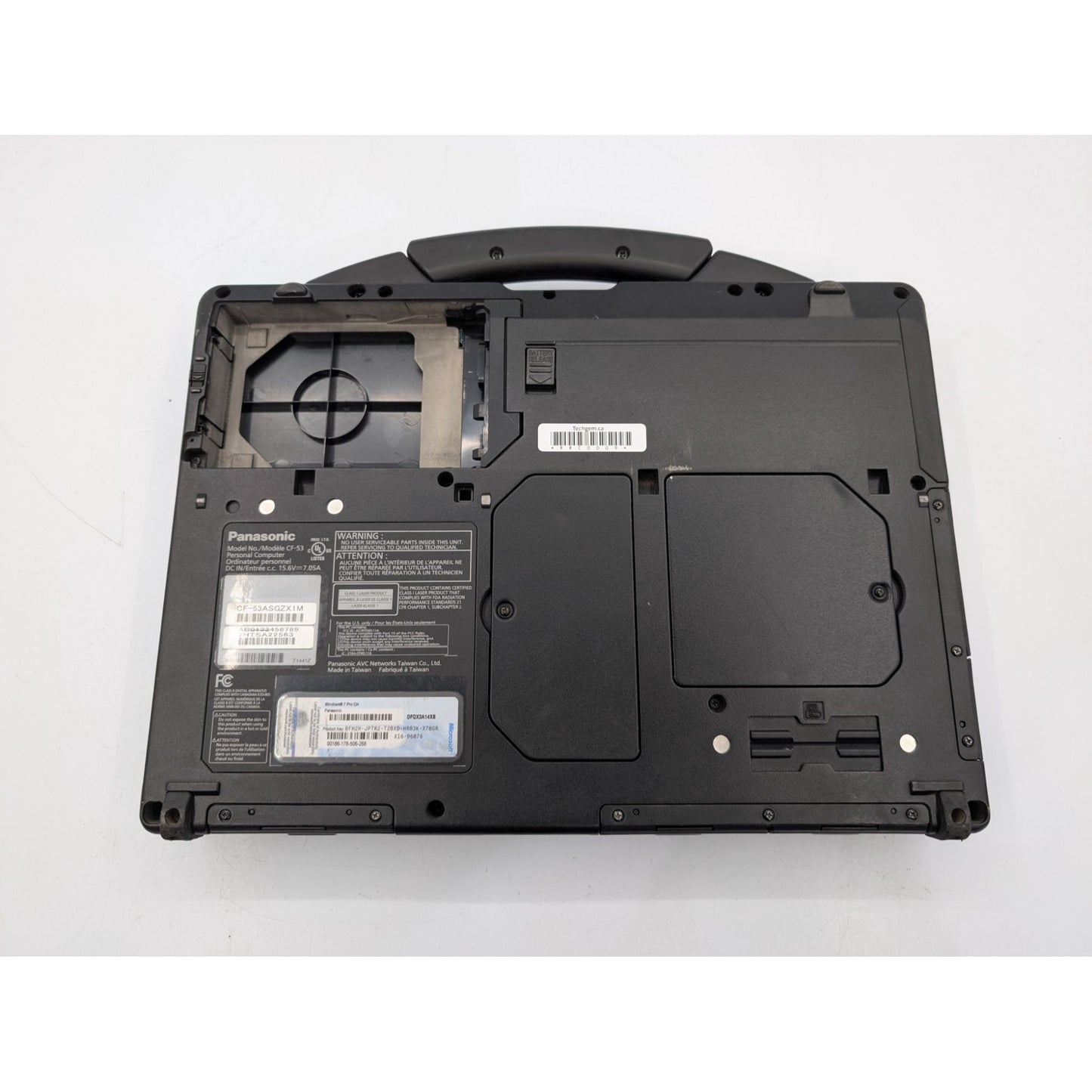 Panasonic Toughbook CF-53ASGZX1M 14” Intel Core i5-2520M 2.50GHz 4GB RAM Laptop