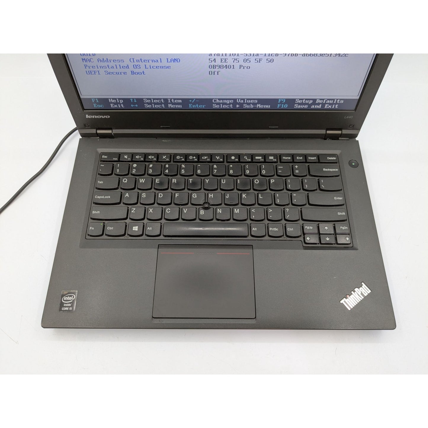 Lenovo ThinkPad L440 14" Display Intel Core i5-4200M 2.50GHz 4GB RAM Windows 8 Pro