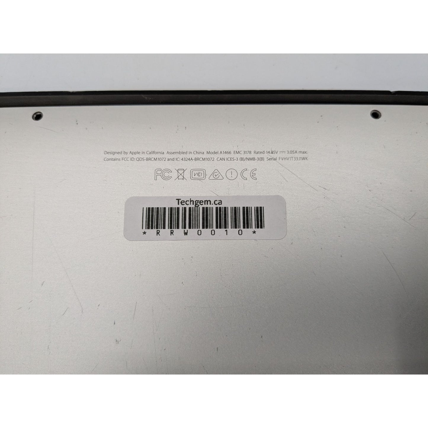 2017 Apple MacBook Air A1466 13" Intel Core i5-5350U 8GB RAM Silver Laptop