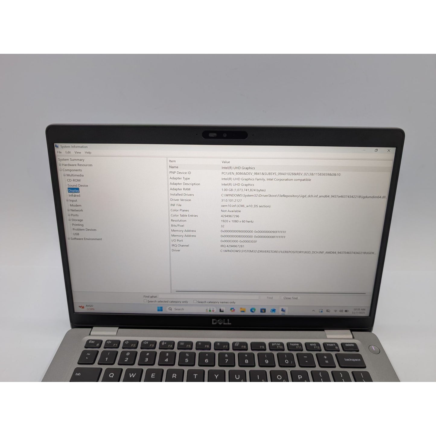 Dell Latitude 5410 14” Touchscreen Intel i5-10310U 32GB RAM 512GB SSD Win 11 Pro