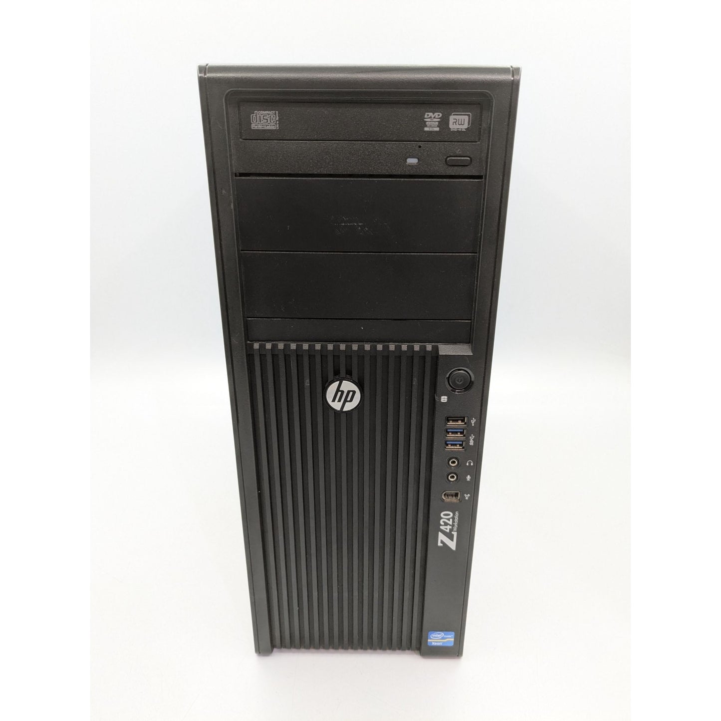 HP Z420 Workstation Mini Tower PC Intel Xeon E5-1620 16GB RAM 250GB SSD 2TB HDD