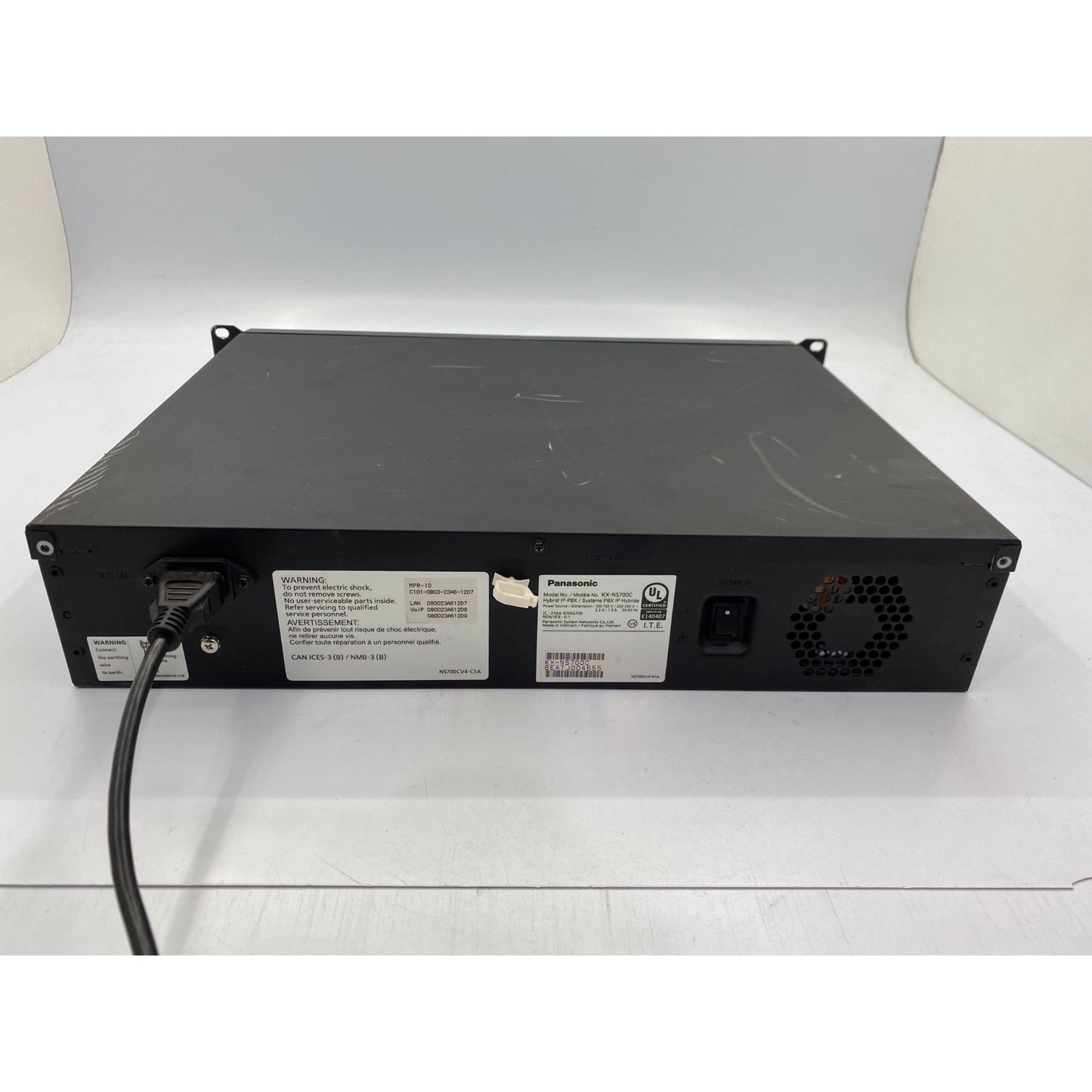 Panasonic KX-NS700 Smart Hybrid PBX System With Ports & Expansion Slots