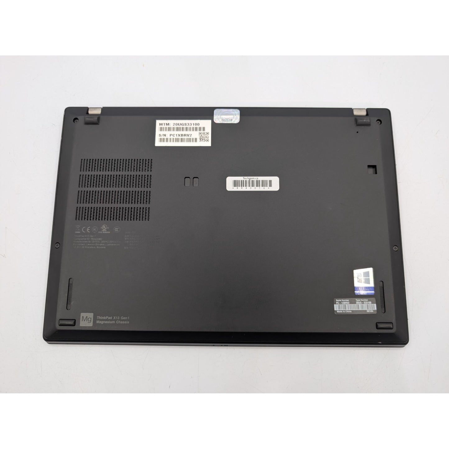 Lenovo ThinkPad X13 Gen 1 13.3" Touchscreen AMD Ryzen 5-4650U 16GB RAM 256GB SSD