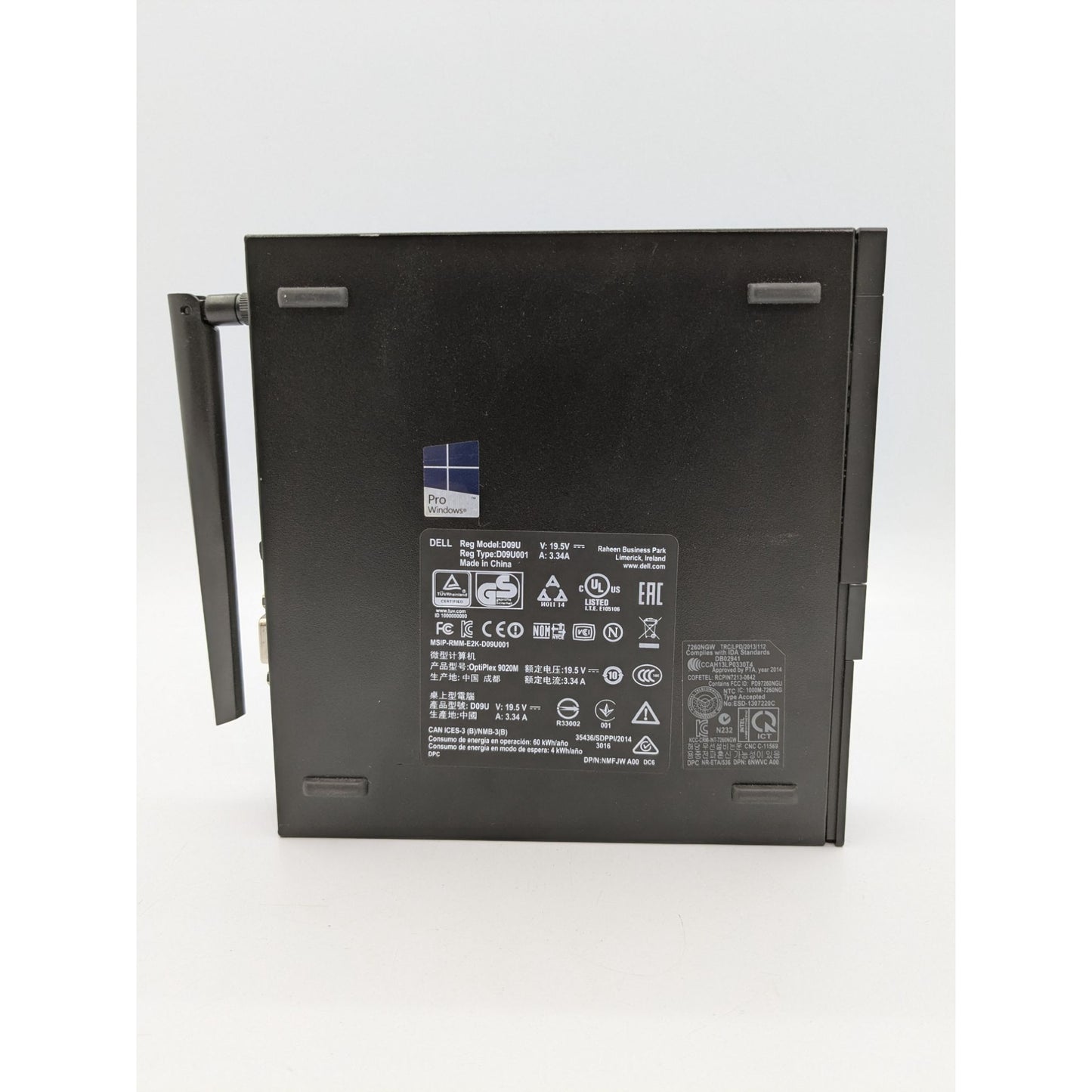 Dell OptiPlex 9020M Intel Core i5-4590T 16GB RAM 128GB SSD Micro Desktop Computer