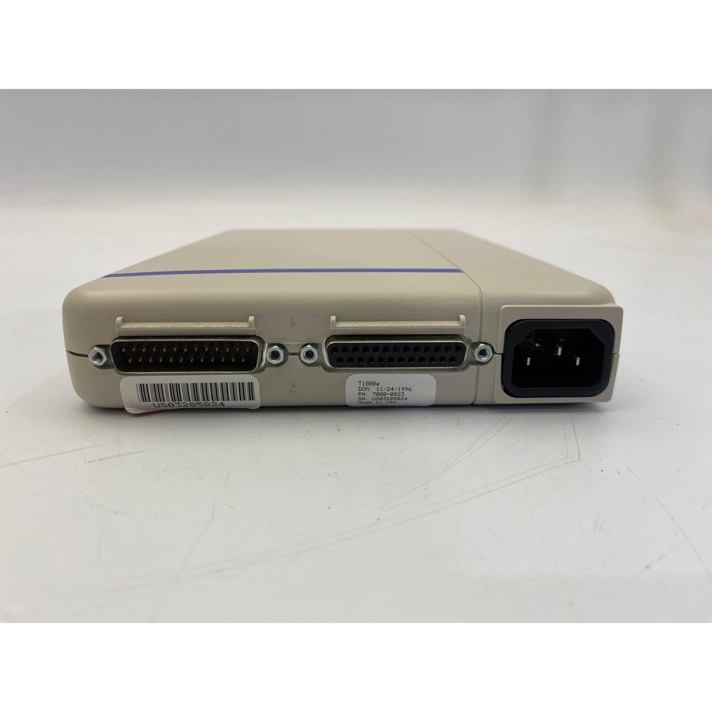 HP Colorado T1000e External Tape Drive With Cables & Box