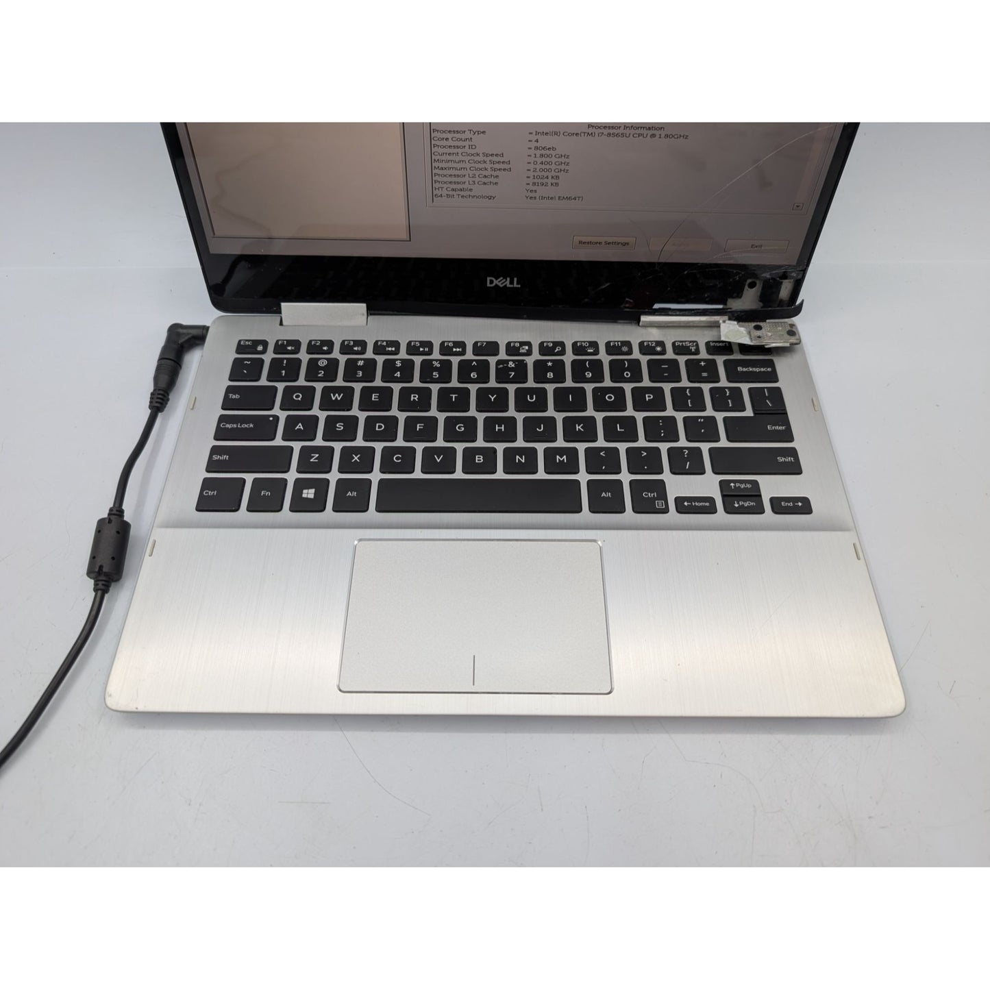 Dell Inspiron 7386 13.3" Display Intel Core i7-8565U 16GB RAM Silver Laptop