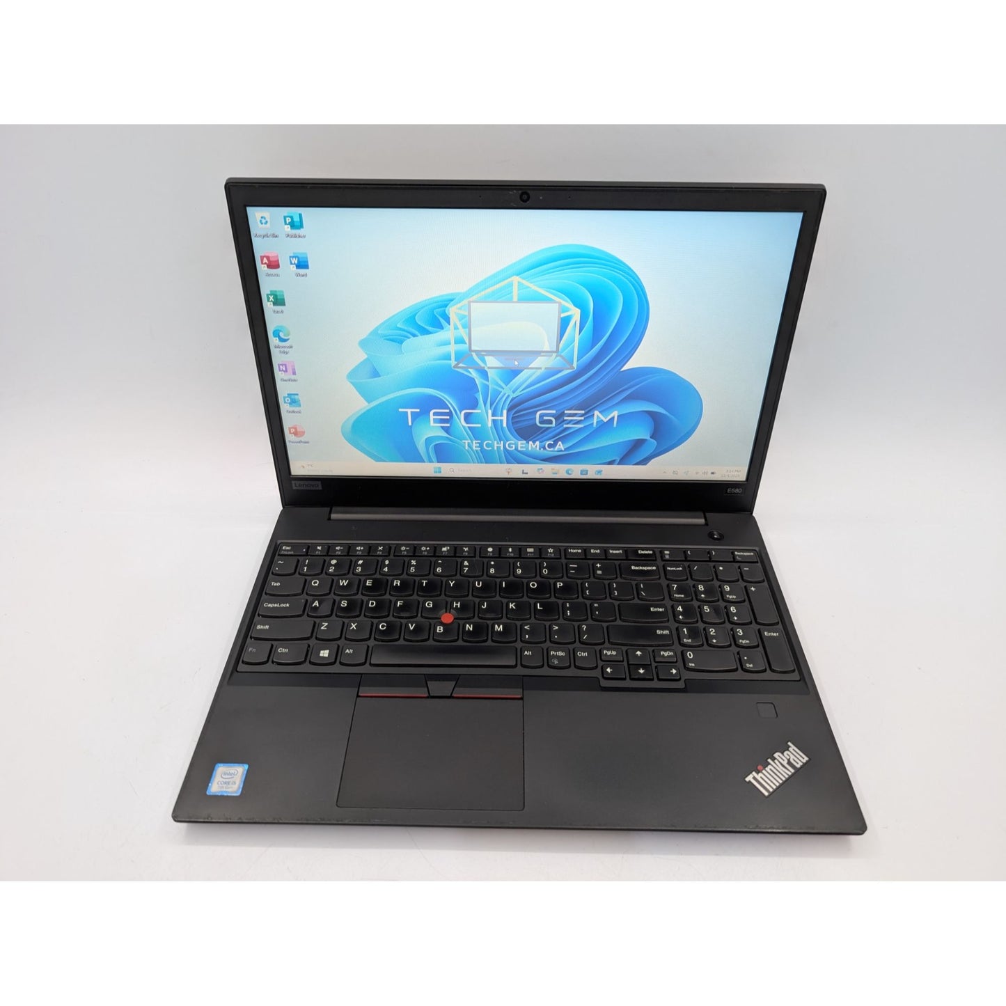 Lenovo ThinkPad E580 15.6" Intel Core i5-7200U 16GB RAM 240GB SSD Windows 11 Pro