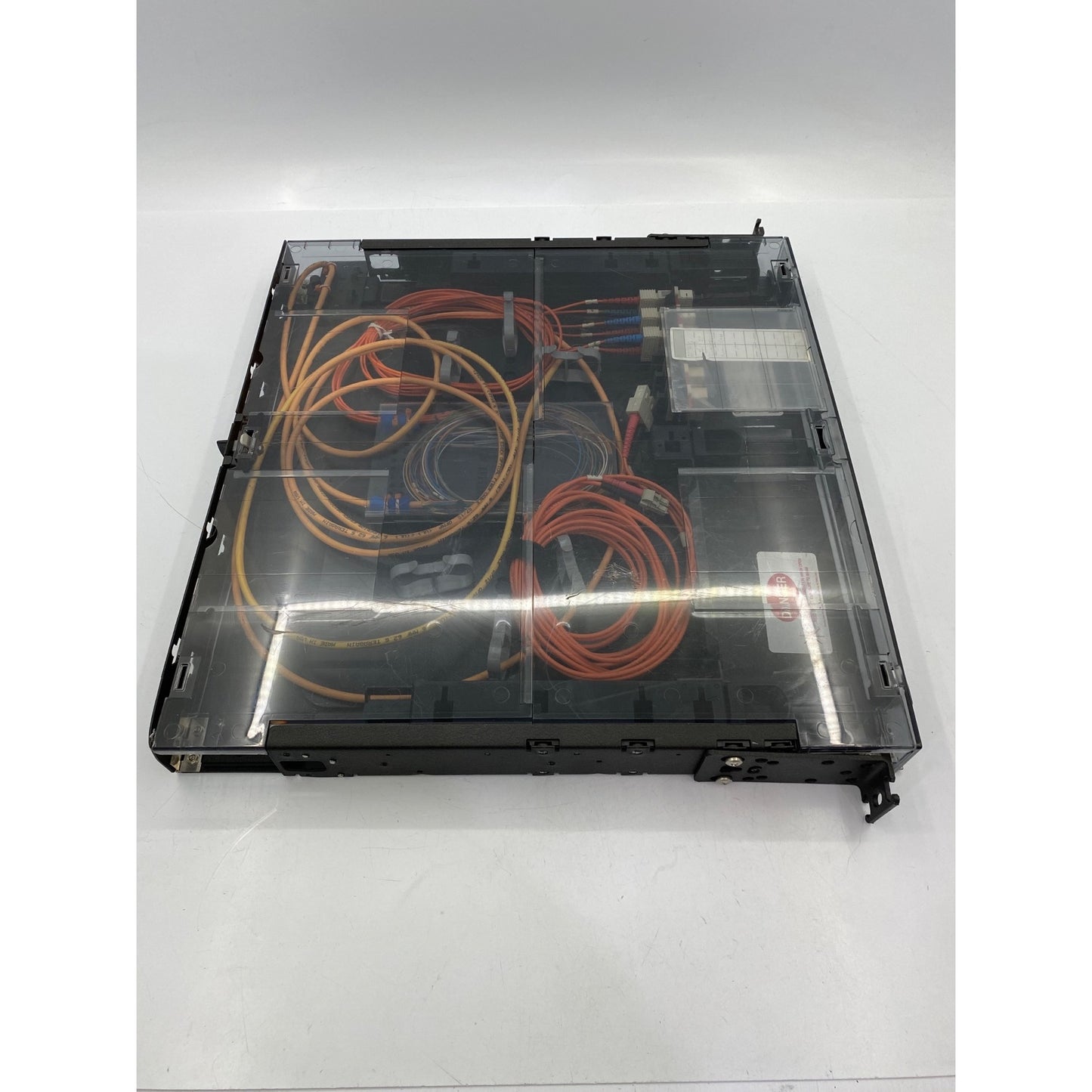 Corning Closet Connector Housing CCH-01U LANscape Fiber Panel Includes Cables & Connectors 1U Pre-Owned
