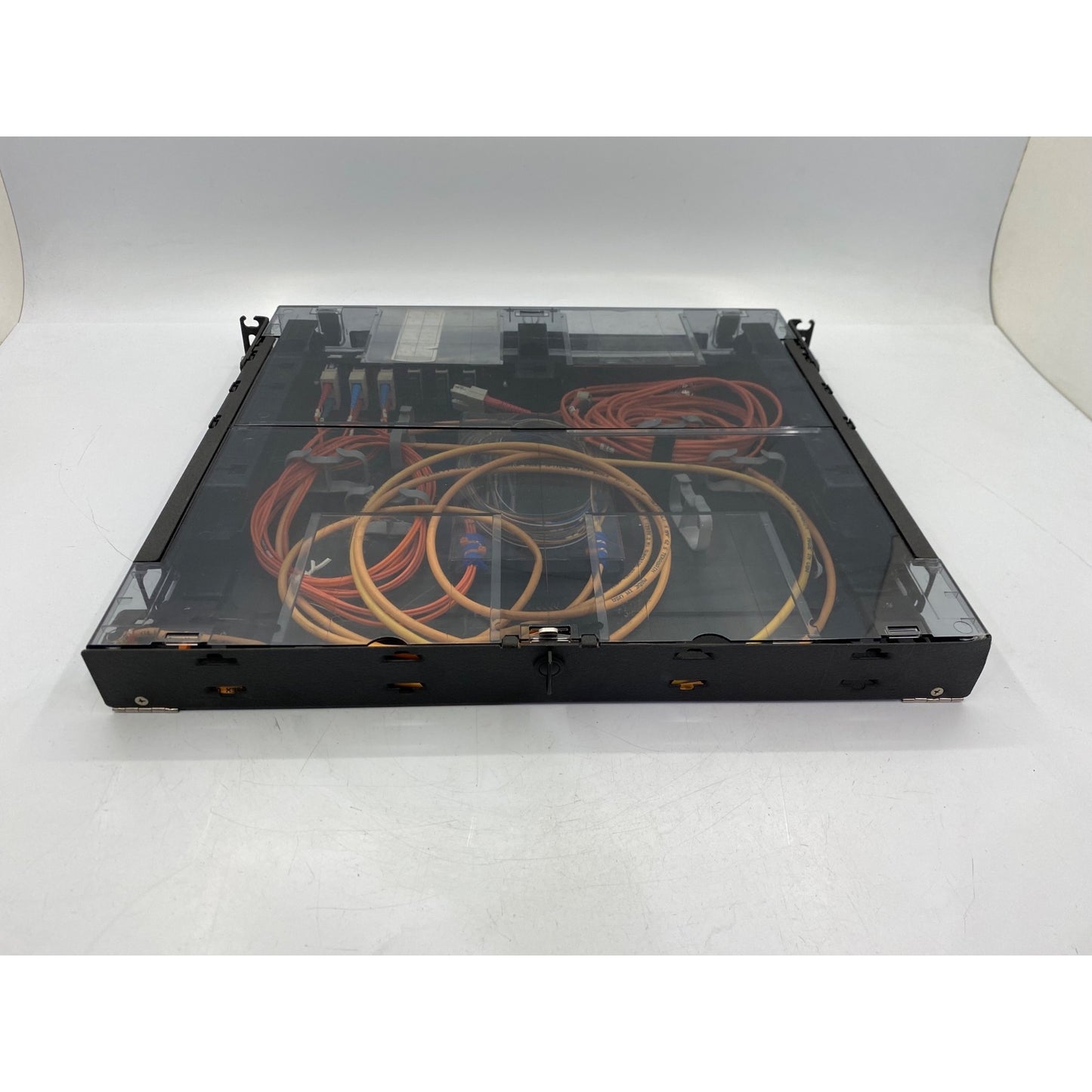 Corning Closet Connector Housing CCH-01U LANscape Fiber Panel Includes Cables & Connectors 1U Pre-Owned