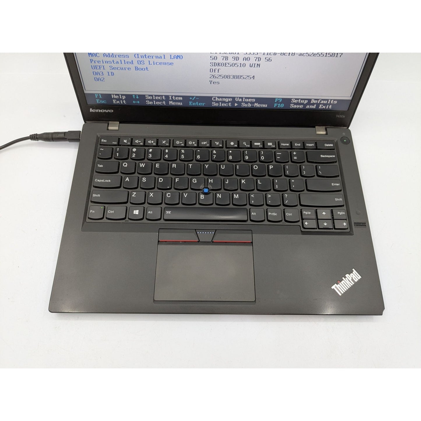 Lenovo ThinkPad T450s 14" Display Intel Core i5-5300U 2.30 GHz Black Laptop