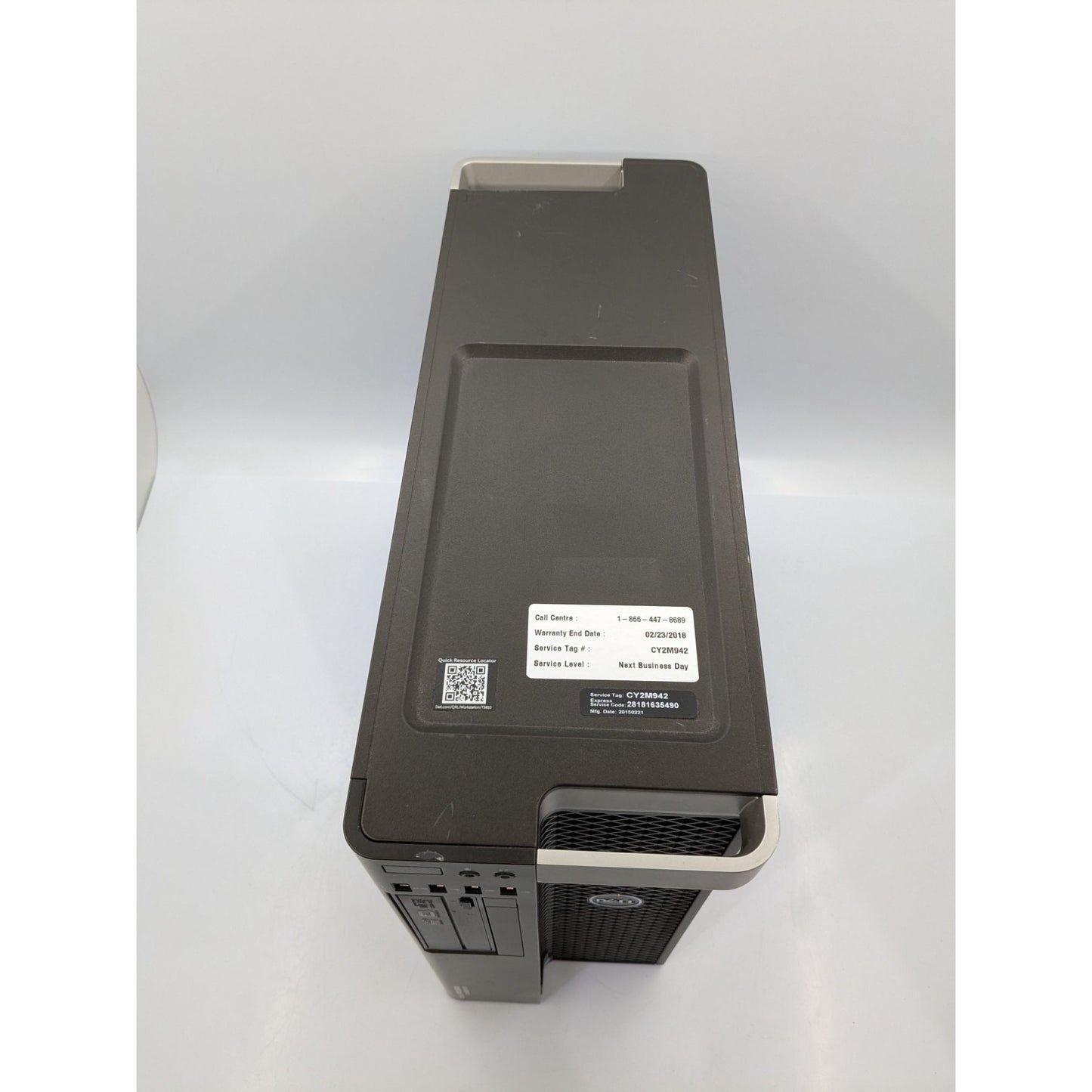 Dell Precision Tower 5810 Intel Xeon E5-1650 V3 3.5GHz 8GB RAM 128GB SSD 2TB HDD