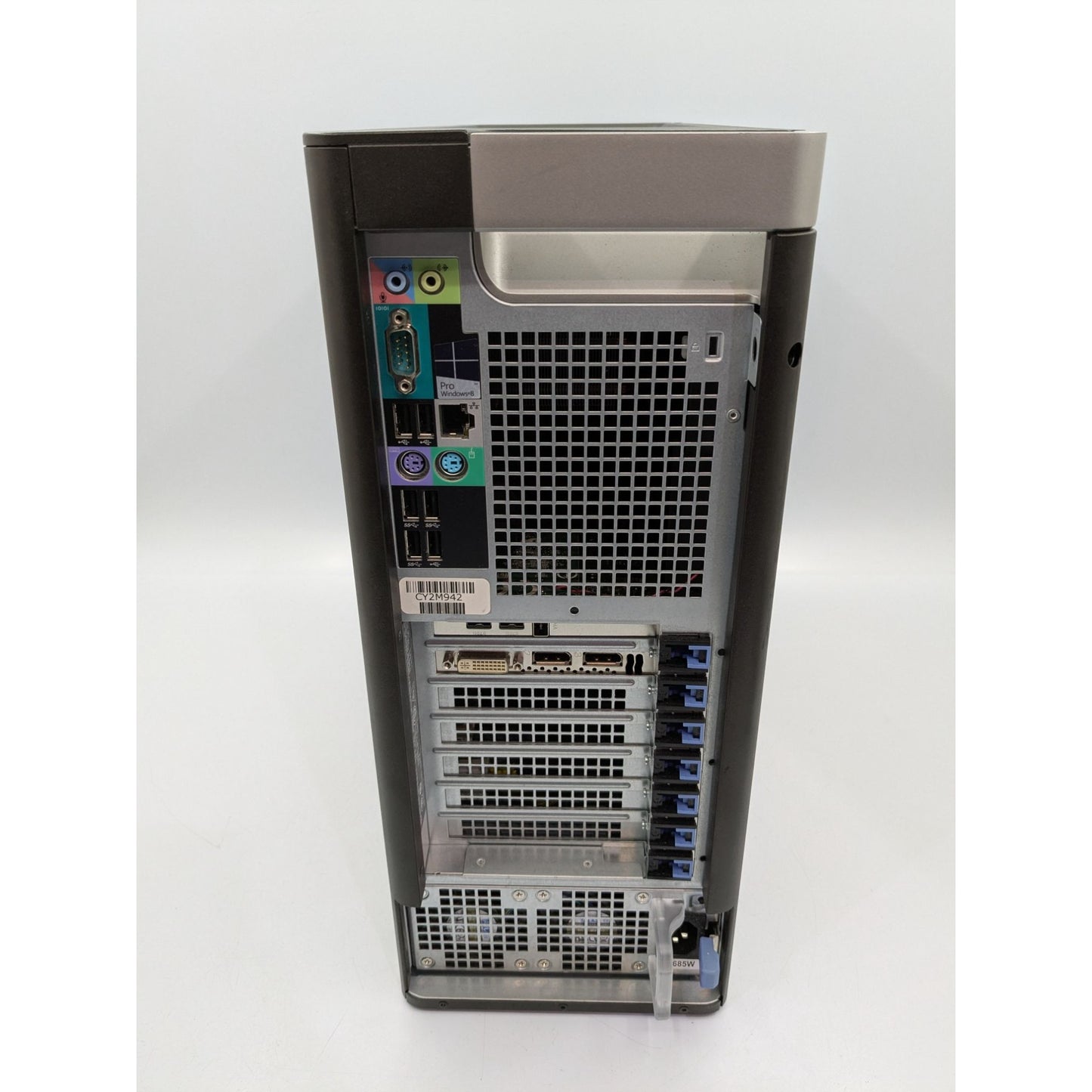 Dell Precision Tower 5810 Intel Xeon E5-1650 V3 3.5GHz 8GB RAM 128GB SSD 2TB HDD