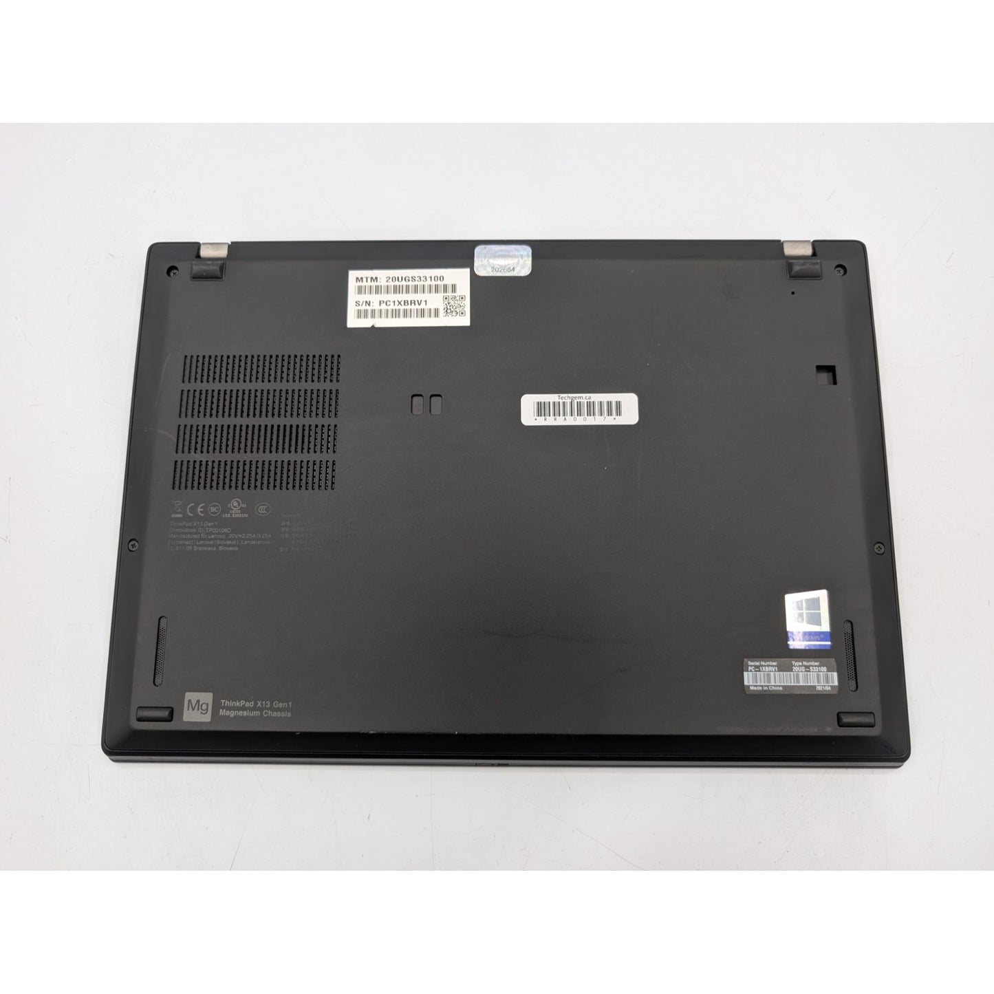 Lenovo ThinkPad X13 Gen 1 AMD Ryzen 5-4650U 13.3" Touchscreen 16GB RAM 256GB SSD