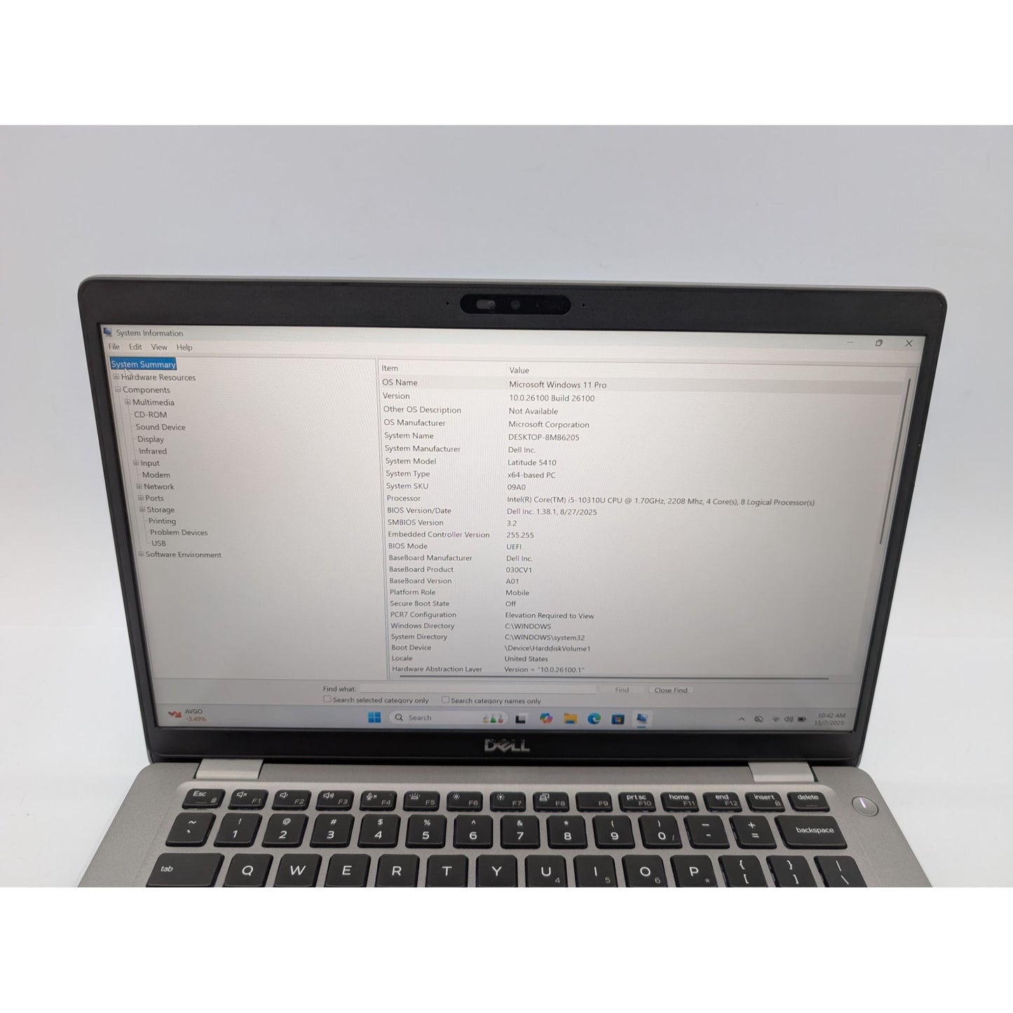 Dell Latitude 5410 Intel i5-10310U 14" Touchscreen 32GB RAM 512GB SSD Win 11 Pro