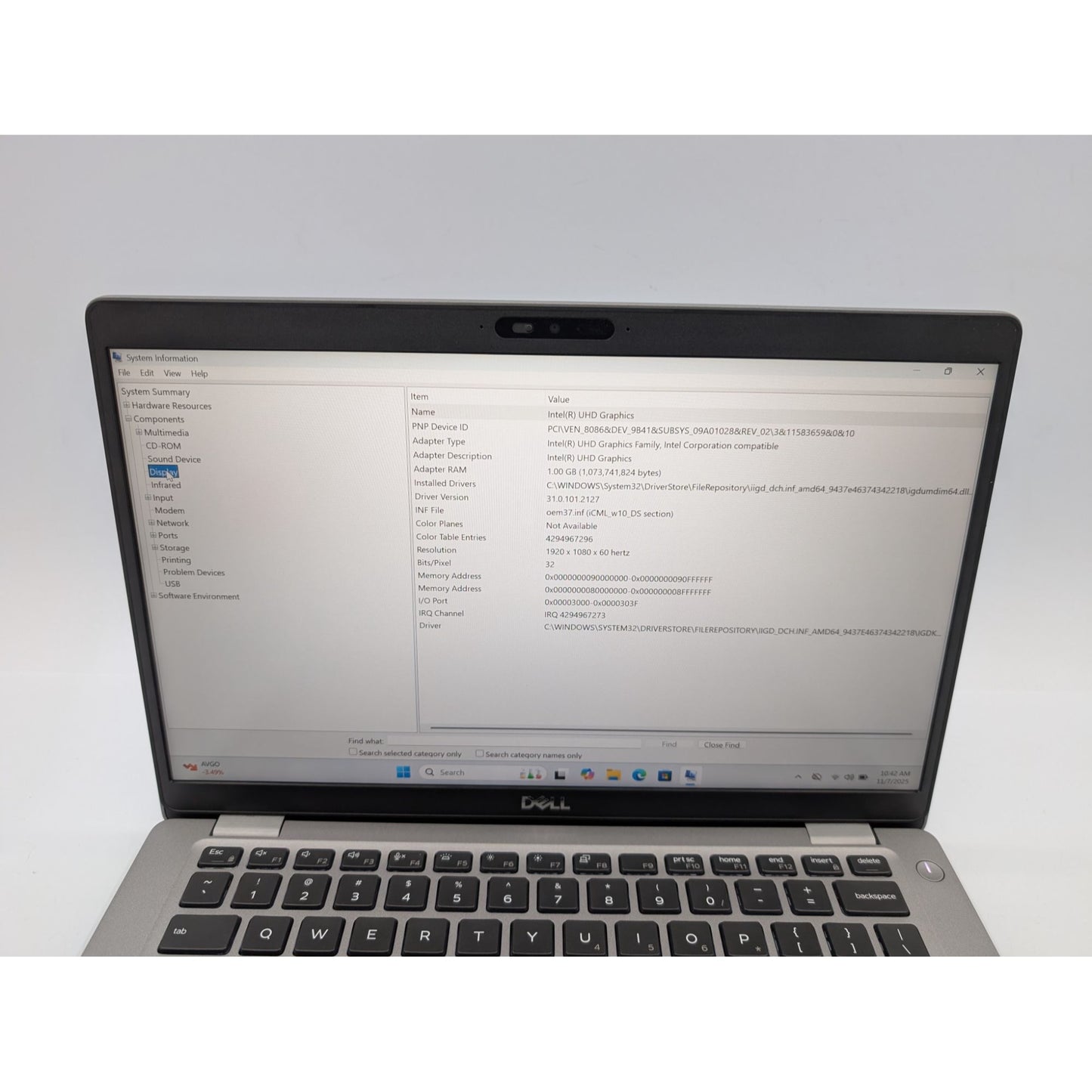 Dell Latitude 5410 Intel i5-10310U 14" Touchscreen 32GB RAM 512GB SSD Win 11 Pro