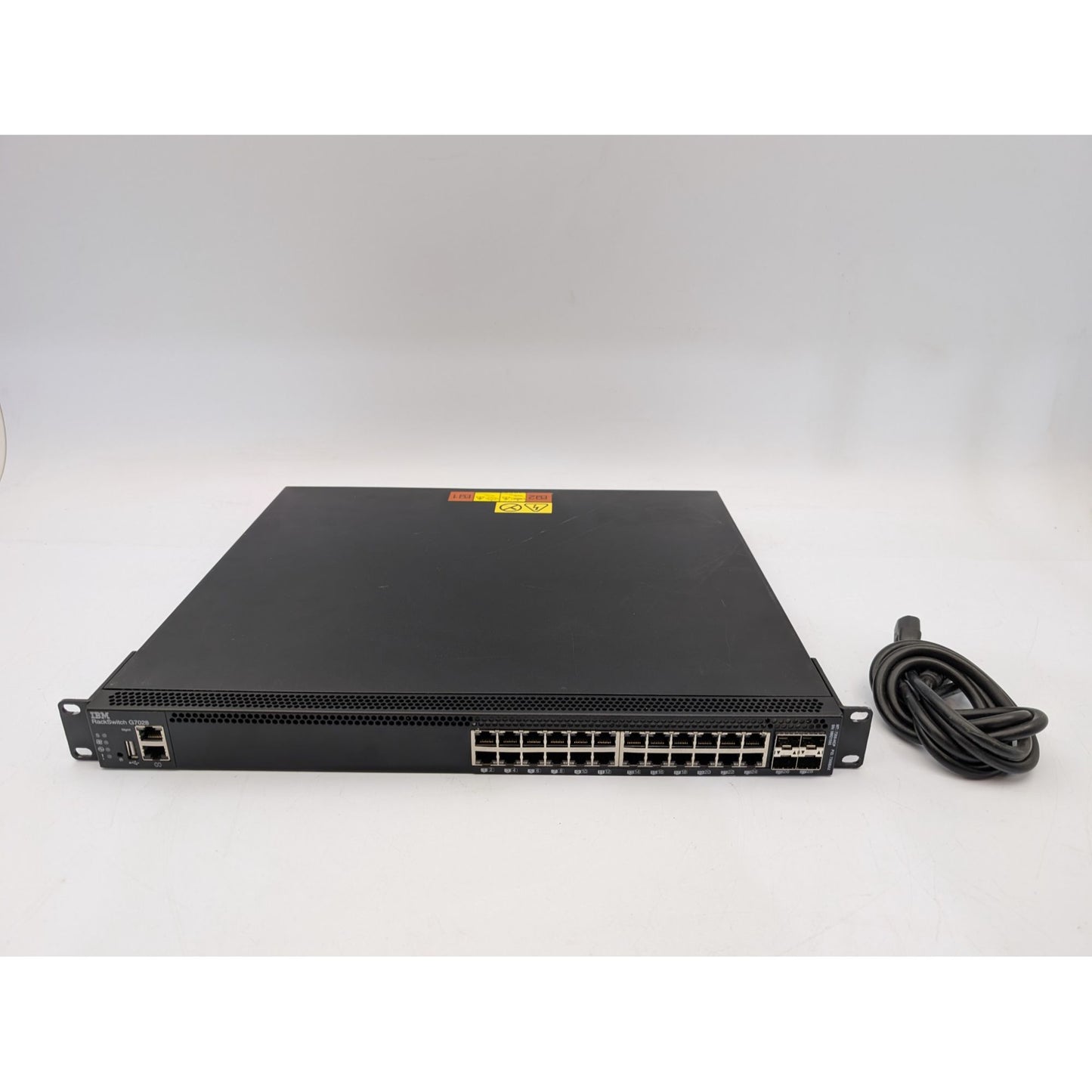 IBM RackSwitch G7028 28-Port Layer 2/3 Ethernet Network Switch 1U Rack-Mountable