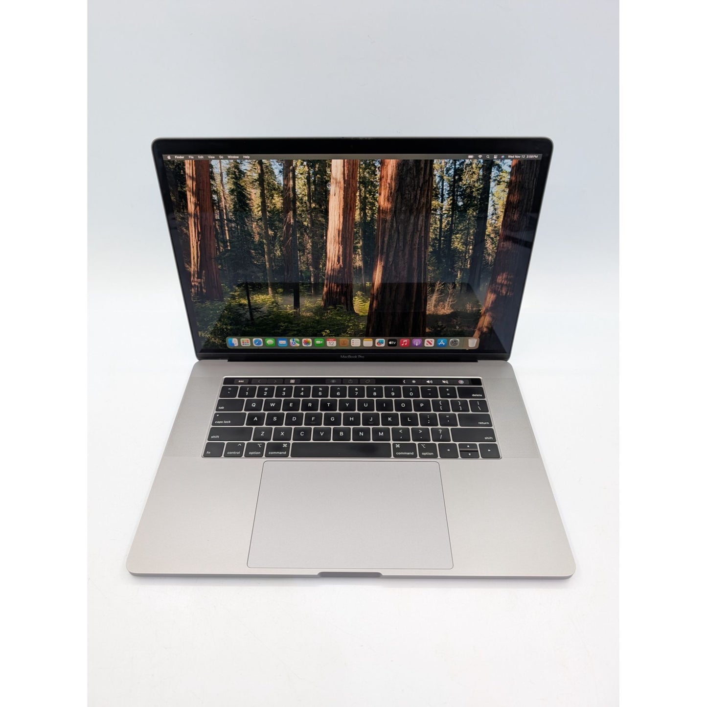 2018 Apple MacBook Pro A1990 15" Intel i7-8750H 16GB RAM 256GB SSD macOS Sequoia