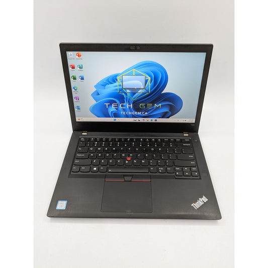 Lenovo ThinkPad T480 14" Intel Core i5-8250U 8GB RAM 128GB SSD Windows 11 Pro