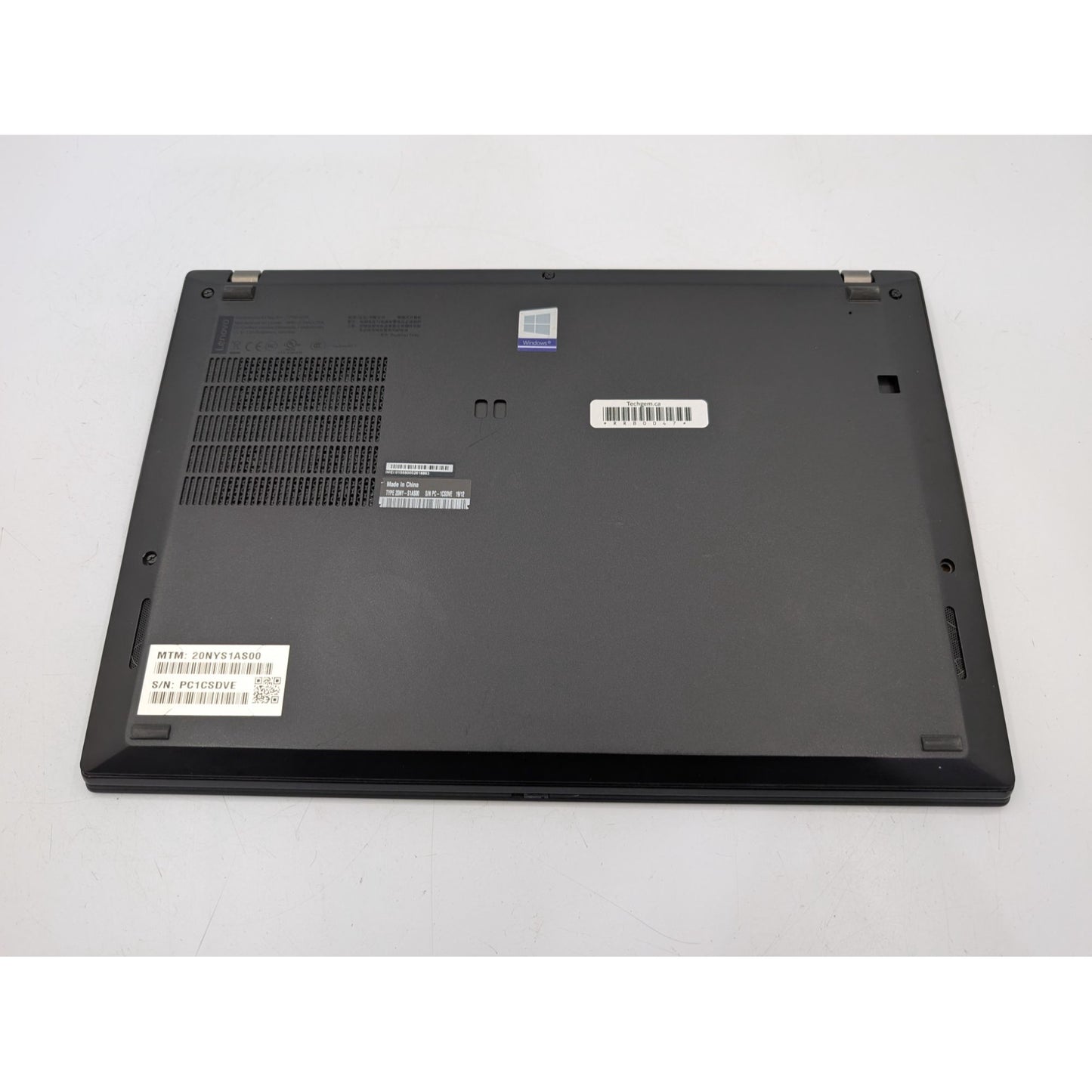 Lenovo ThinkPad T490s Intel Core i5-8265U 14" 1.60 GHz Processor Black Laptop