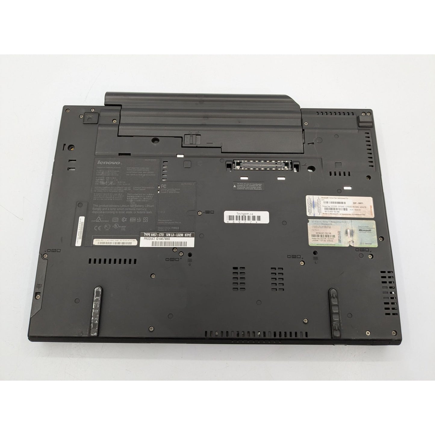 Lenovo ThinkPad T61 15.6" Display Intel Core 2 Duo T7300 2.00 GHz 2GB RAM Laptop