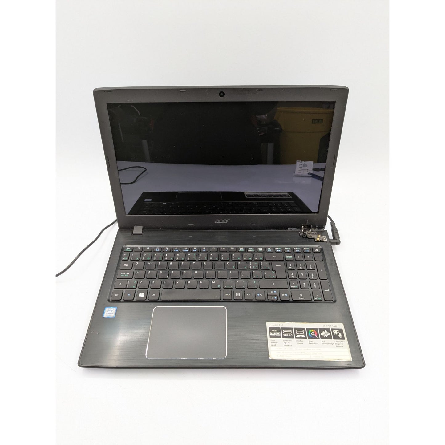 Acer Aspire E5-575T-58WH 15.6" Display Screen Intel Core i5-7200U Black Laptop