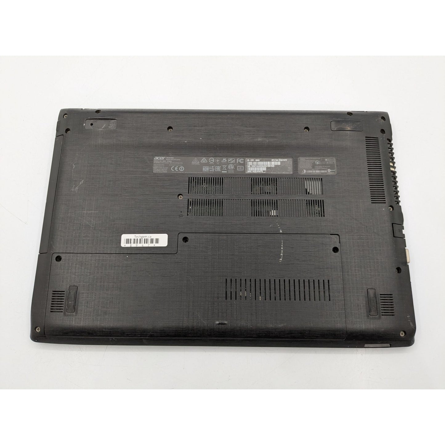 Acer Aspire E5-575T-58WH 15.6" Display Screen Intel Core i5-7200U Black Laptop