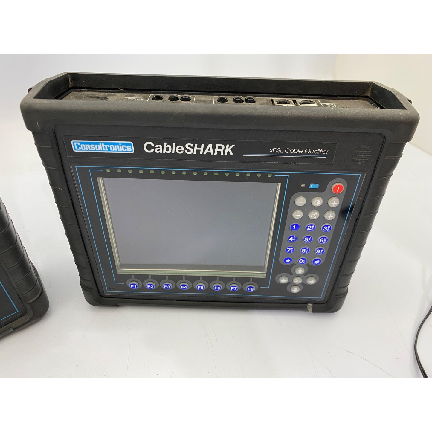 Lot of 2 Consultronics CableSHARK xDSL Cable Qualifier With 1 Power Adapter