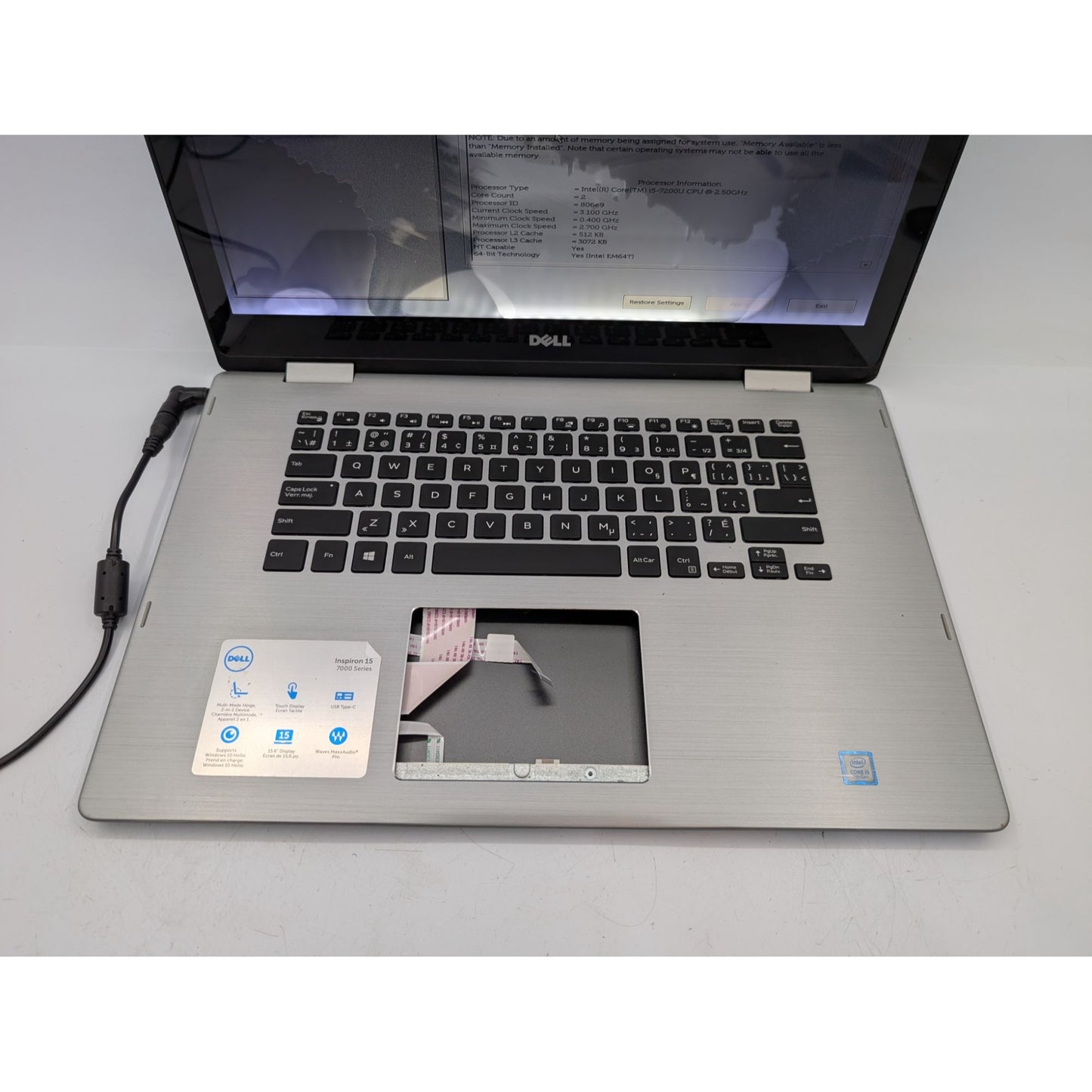 Dell Inspiron 15 7579 Intel Core i5-7200U 15.6" Screen 2.50GHz Processor Laptop