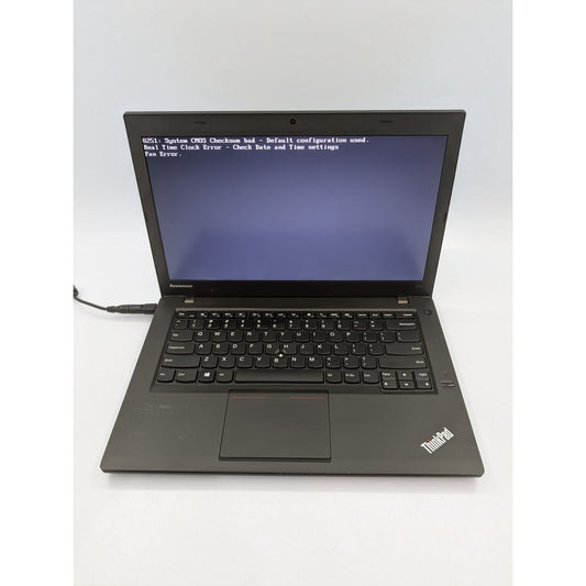 Lenovo ThinkPad T440 14" Screen Intel Core i5-4300U 1.90GHz Processor 4GB RAM