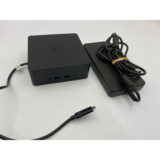 Dell WD19TB Thunderbolt Docking Station With Power Adapter Black