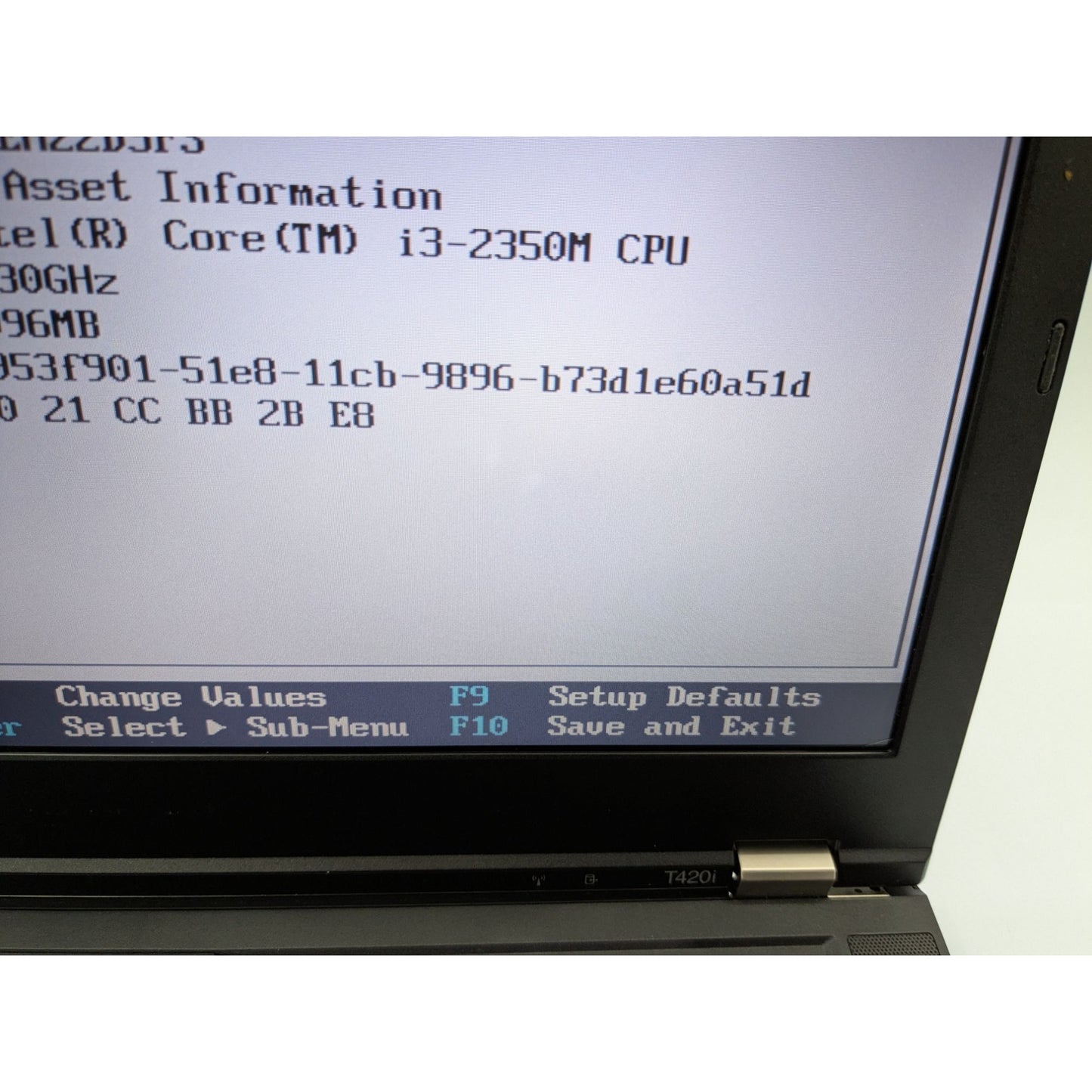 Lenovo ThinkPad T420i 14" Intel Core i3-2350M 2.30GHz Processor 4GB RAM Laptop