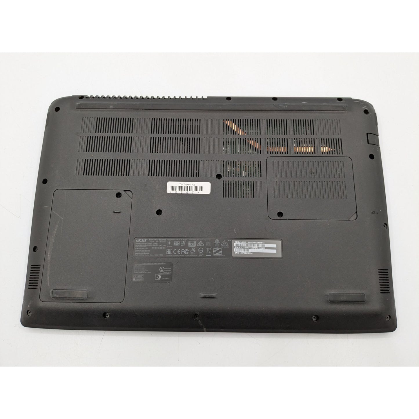 Acer Aspire A315-41-42W5 15.6" Display AMD Ryzen 5-2500U 2GHz Processor Laptop