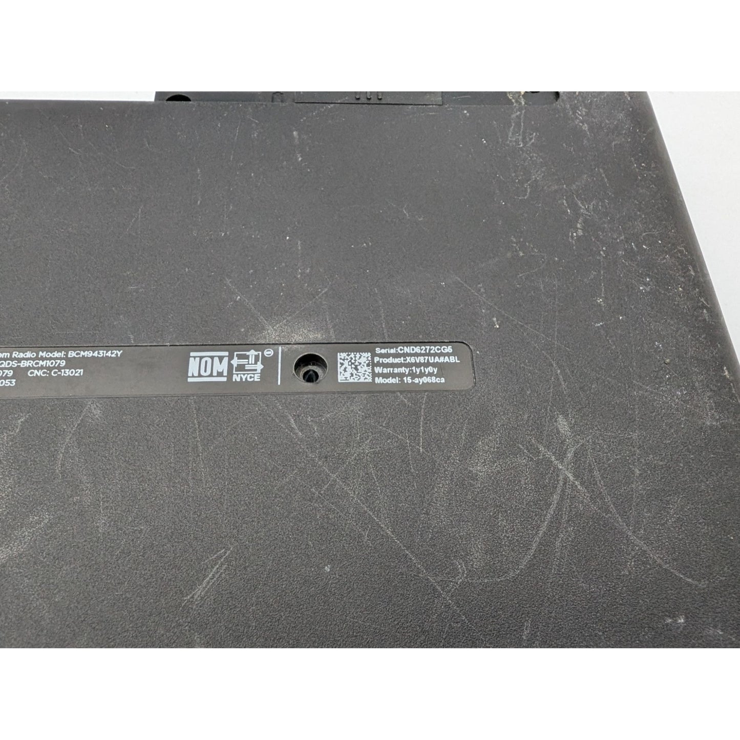 HP 15-Ay068Ca Intel Core i7-6500U 15.6" Screen 2.50GHz Processor Black Laptop