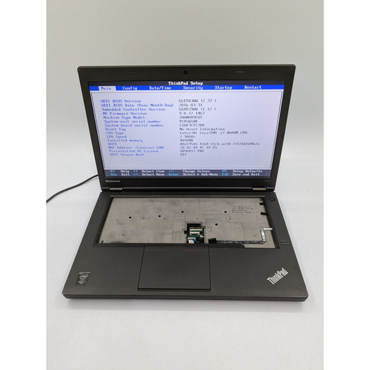 Lenovo ThinkPad T440p 14" Screen Intel Core i7-4600M 4GB RAM 2.90 GHz Processor