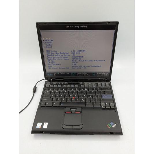 IBM ThinkPad T30 14" Display Intel Pentium 4 2.00GHz Processor 512MB RAM Laptop