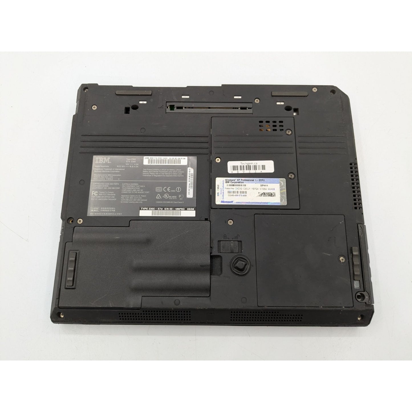 IBM ThinkPad T30 14" Display Intel Pentium 4 2.00GHz Processor 512MB RAM Laptop