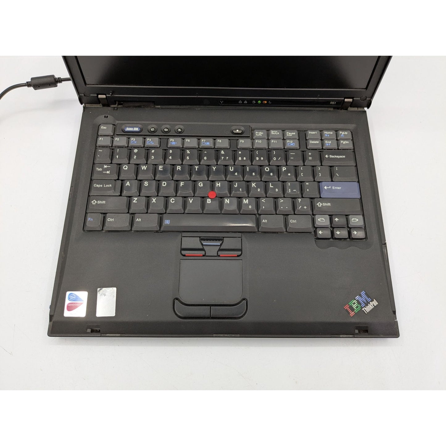 IBM ThinkPad R51 15" Display Intel Pentium M 1.50 GHz 512MB RAM Black Laptop