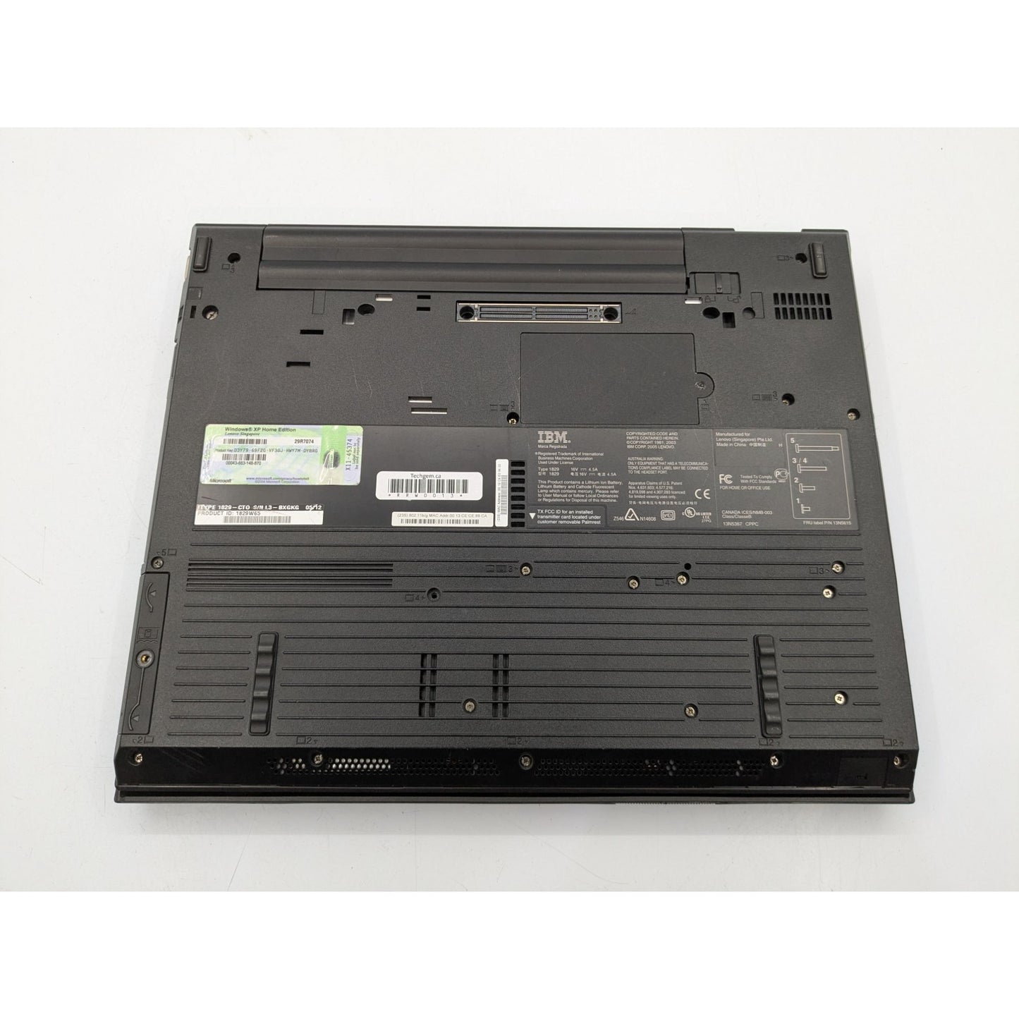 IBM ThinkPad R51 15" Display Intel Pentium M 1.50 GHz 512MB RAM Black Laptop