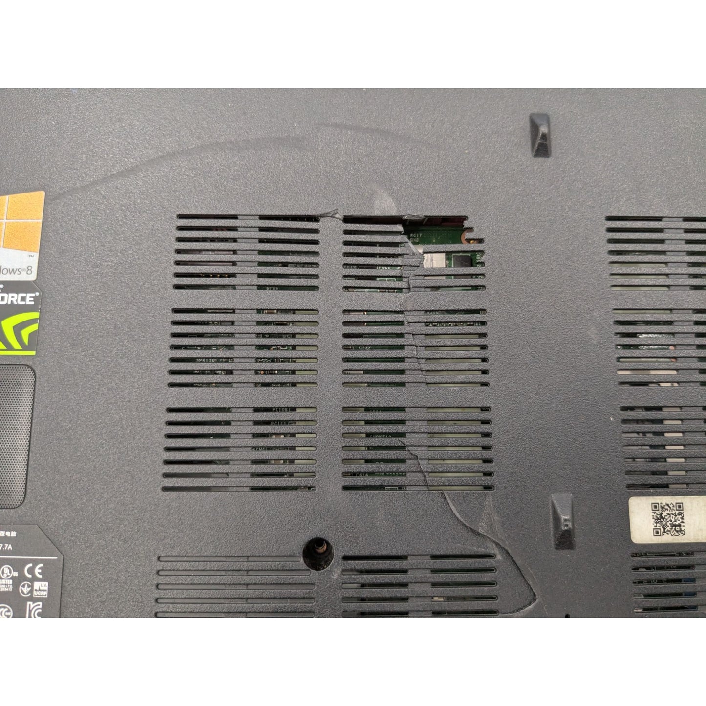 MSI GE72 2QE-046US Intel Core i7-4720HQ 2.60GHz Processor 4GB RAM Black