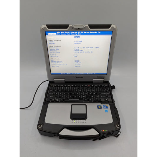 Panasonic Toughbook CF-31 13.1" Screen 2.40GHz Intel Core i5-520M 4GB RAM Laptop