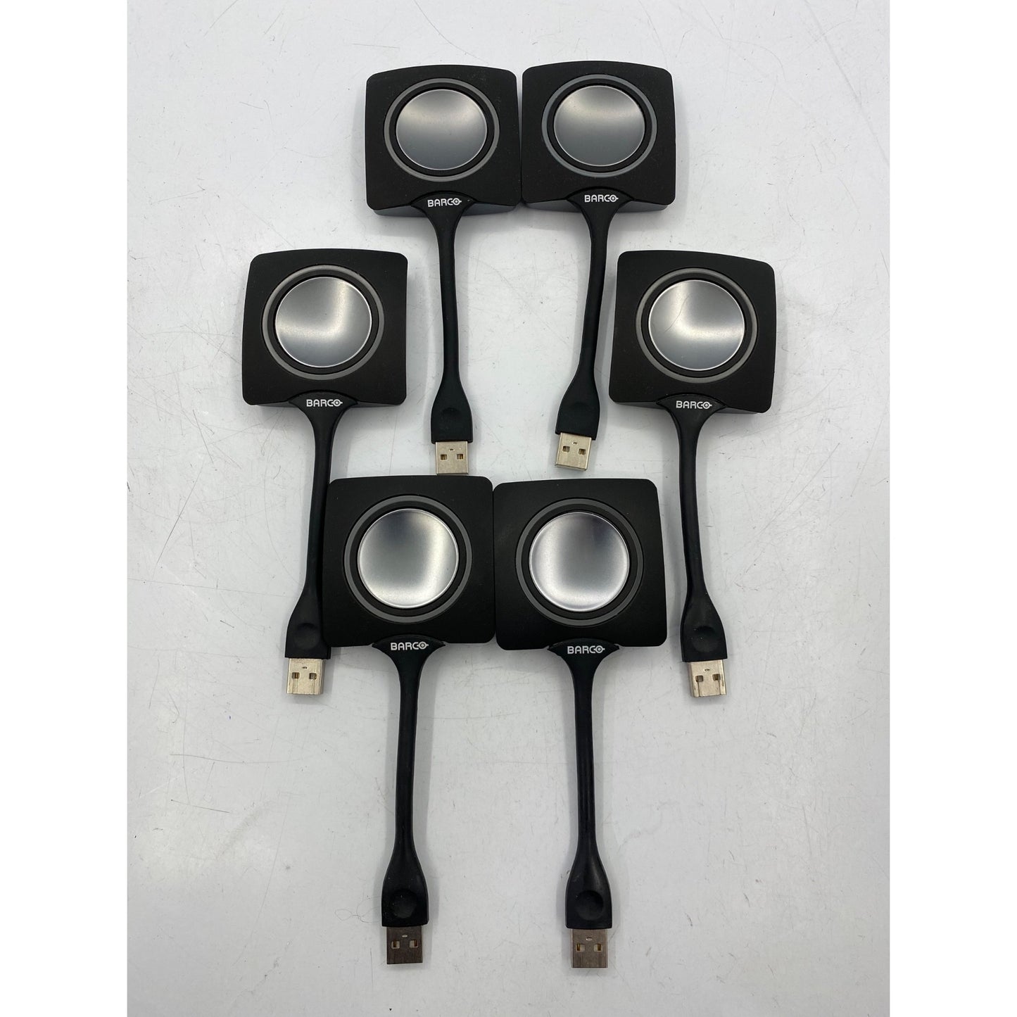 Barco R9861008 ClickShare Wireless Presentation System Bundle With 4 Base Units & 6 USB Buttons