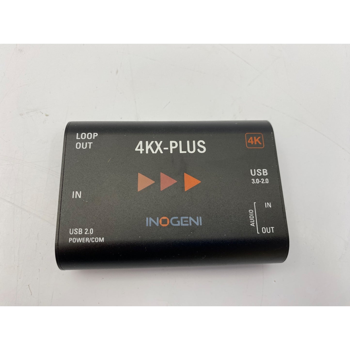 Inogeni 4KX-Plus 4K USB 3.0 Video Capture Device With Cables & Adapter